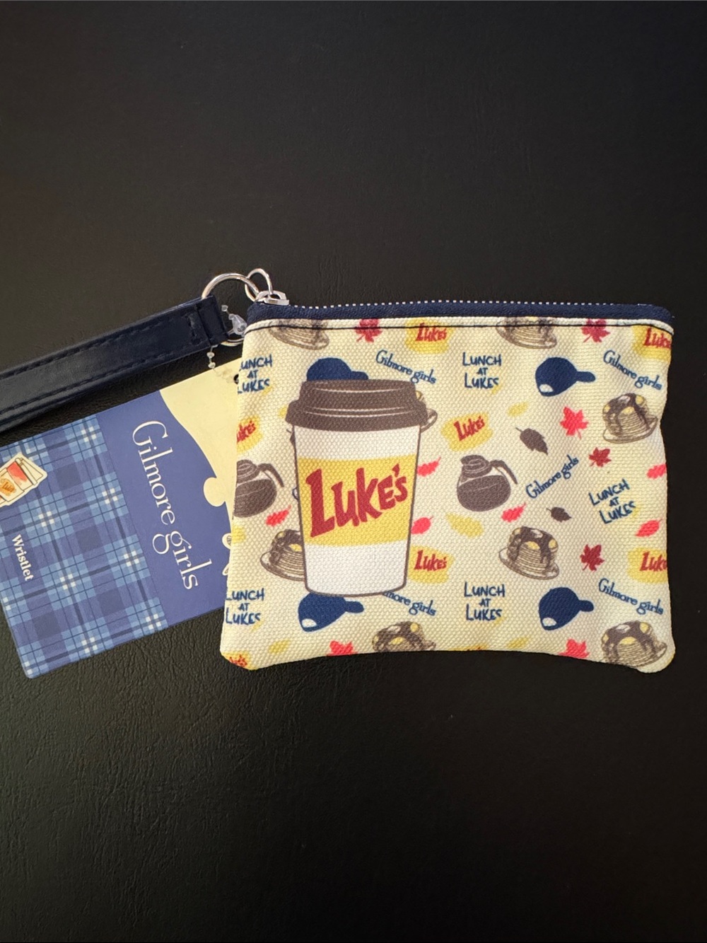 NEW: Gilmore Girls LUKE’S Coffee Wristlet - WB Rory Lorelei FALL